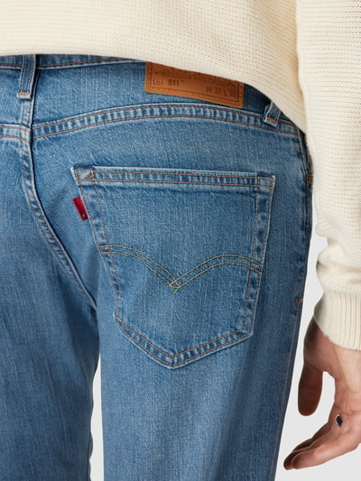 Levi's® Jeans met labelpatch, model '511 EASY MID' Jeansblauw - 3