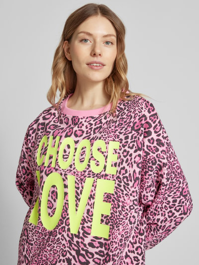 miss goodlife Sweatshirt mit Statement-Print Pink 3