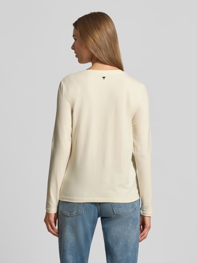 Weekend Max Mara Regular fit shirt met lange mouwen van katoenmix, model 'RENOIR' Ecru - 5