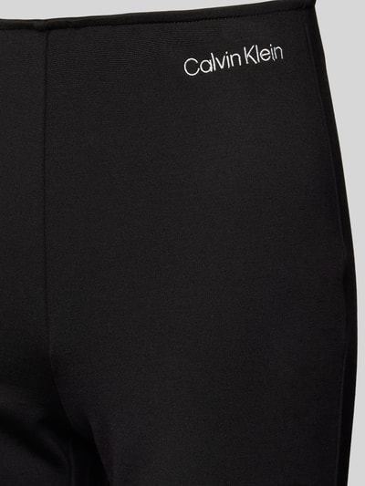 Calvin Klein Jeans Flared Leggings mit Label-Stitching Modell 'MILANO' Black 2