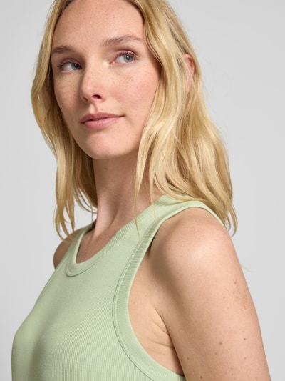 OPUS Tanktop met ribboorden, model 'Ilesso' Lichtgroen - 3