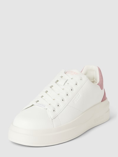 Guess Sneaker in Two-Tone-Machart Modell 'ELBINA' Weiss 1