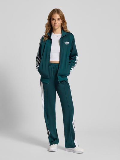 adidas Originals Sweatbroek met elastische band Donkergroen - 1