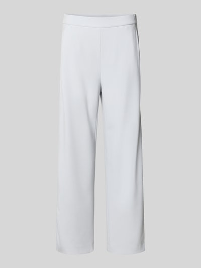 Produktfoto, Wide Fit Schlupfhose met viscose van Raffaello Rossi, Model 'Palina', elastische band, dames Comfortbroekdesign, lichtgrijs, rechte pijpen, elastische materiaalmix
