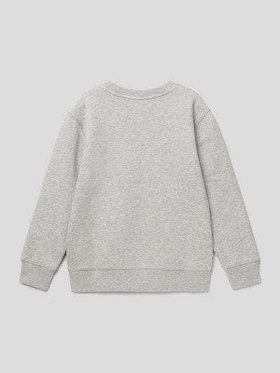 Polo Sport Sweatshirt met labelprint Middengrijs gemêleerd - 3