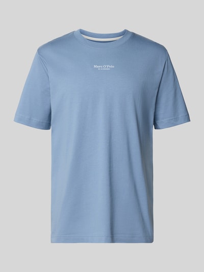 Marc O'Polo Regular Fit T-Shirt aus reiner Baumwolle Sky 2
