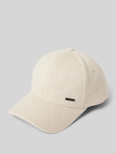 JOOP! Collection Basecap mit Label-Detail Modell 'Fargo' Beige 1