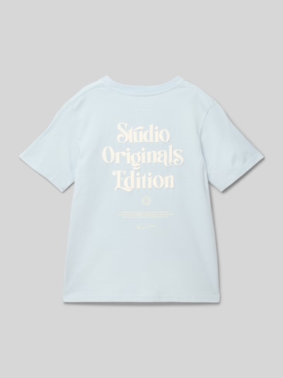 Jack & Jones T-shirt z nadrukiem z napisem model ‘RACAPULCO’ Jasnoniebieski 3