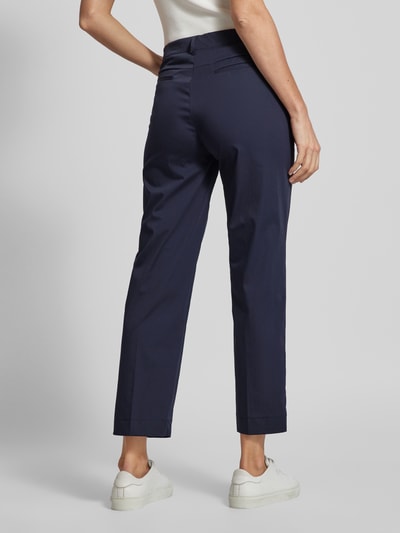 Raphaela By Brax Regular fit broek met verkort model, model 'Lorella' Marineblauw - 5