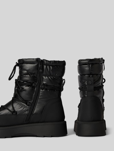 Tamaris Snow Boots in metallic Black 2