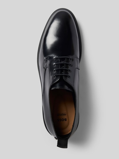 BOSS Schnürschuhe aus echtem Leder Modell 'Calev_Derb' Black 3