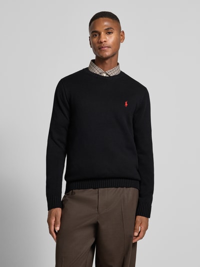 Polo Ralph Lauren Gebreide pullover met ribboorden Zwart - 4