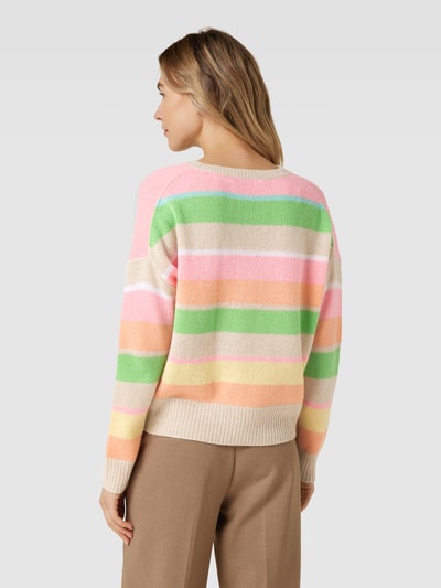 (The Mercer) N.Y. Gebreide pullover met streepmotief Lichtgroen - 5