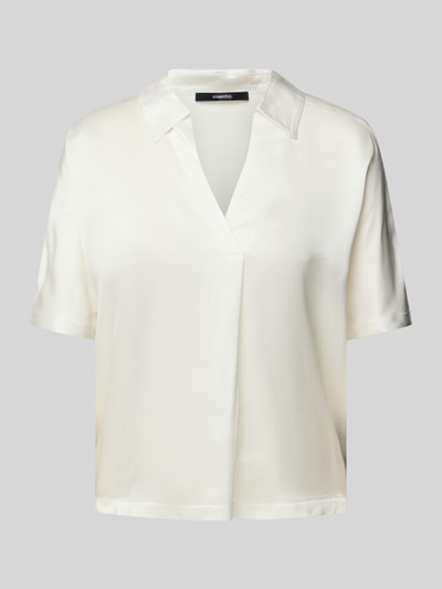 Someday Regular Fit Blusenshirt mit V-Ausschnitt Modell 'Kelucy' Offwhite 2