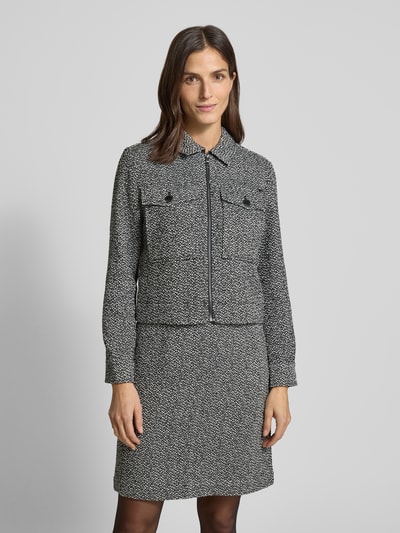 s.Oliver RED LABEL Regular fit overhemdjack met ritssluiting  - 4