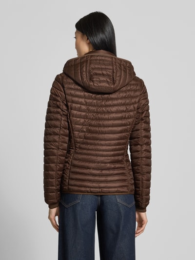 camel active Slim Fit Steppjacke mit Zweiwege-Reißverschluss Dunkelbraun 5