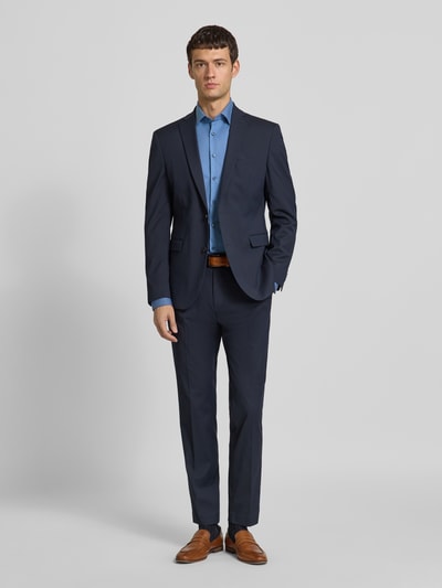 OLYMP Level Five Slim fit zakelijk overhemd met extra lange mouwen Jeansblauw - 1