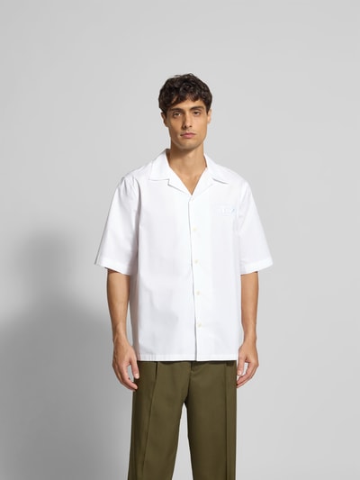 Diesel Freizeithemd mit Knopfleiste Weiss 4