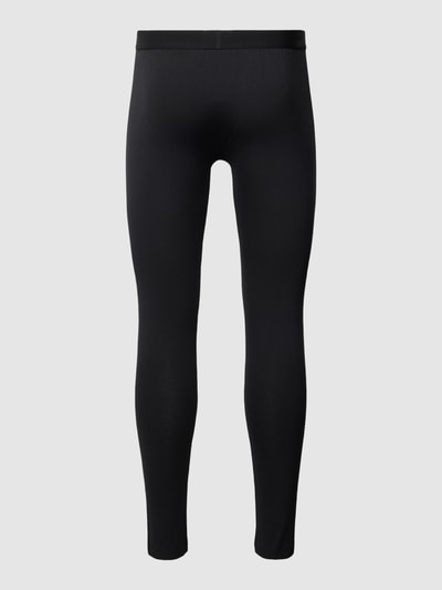 BOSS Legging met elastische band en labeldetail Zwart - 3