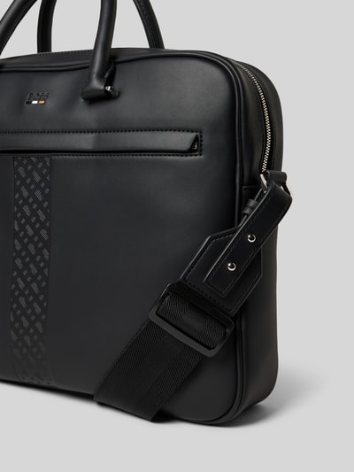 BOSS Laptoptasche mit Reißverschlussfächern außen Modell 'RAY' Black 3