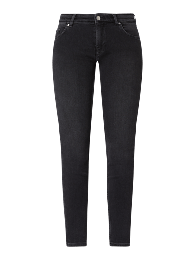 Review Jeansy o kroju Skinny Fit z dodatkiem streczu  Czarny 2