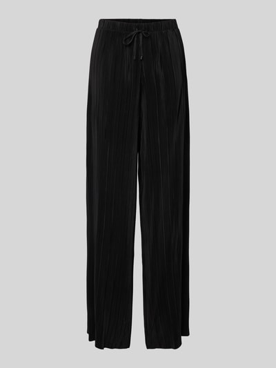 s.Oliver RED LABEL Weite Hose mit Plissee BLACK 2