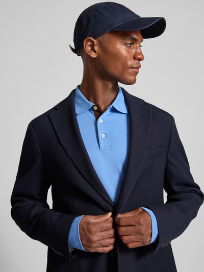 Polo Ralph Lauren Slim fit poloshirt in logostitching Blauw - 3