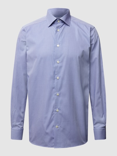 Eton Regular Fit Regular Fit Business-Hemd aus Popeline Bleu 2