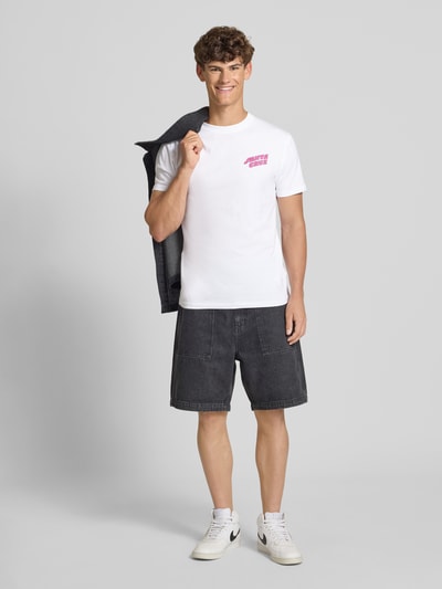 SANTA CRUZ T-Shirt mit Motiv-Print Weiss 1