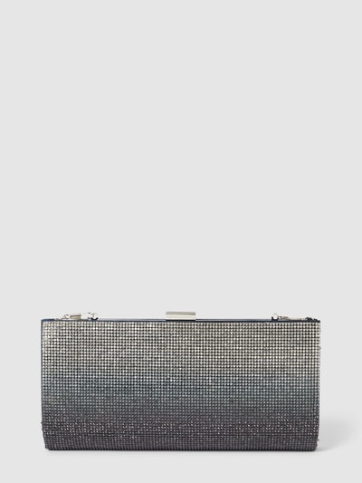 Jake*s Cocktail Clutch mit Strasssteinbesatz Marine Melange 2