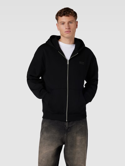 Tom Tailor Denim Sweatjacke mit Känguru-Tasche Black 4