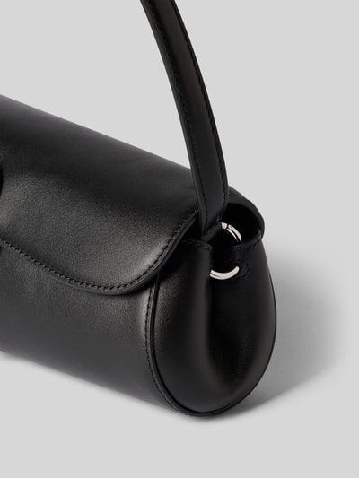 Lauren Ralph Lauren Handbag aus echtem Rindsleder mit Logo-Applikation Black 3