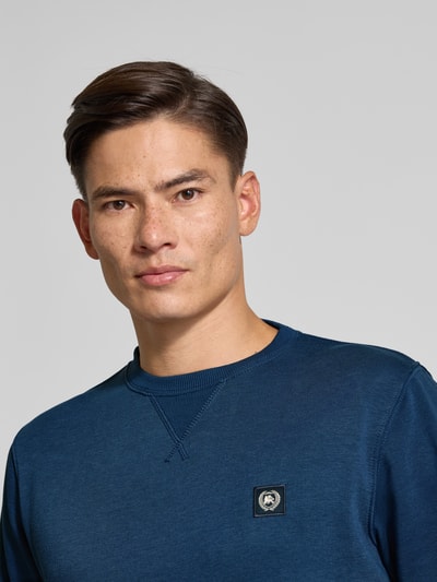 Lerros Sweatshirt met labelpatch Blauw - 3