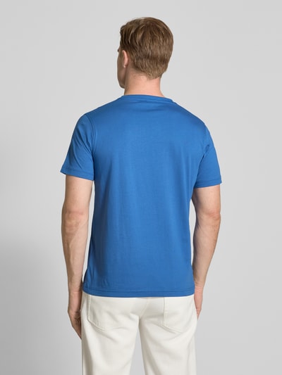 Lerros Regular Fit T-Shirt aus reiner Baumwolle Petrol 5