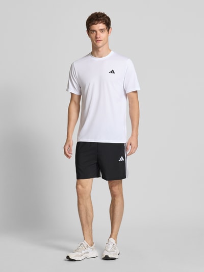 adidas Sportswear Regular Fit Sweatshorts mit Logo-Stitching Modell 'Chelsea' Black 1