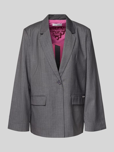 OH APRIL Blazer met reverskraag, model 'Krissy' Middengrijs - 2