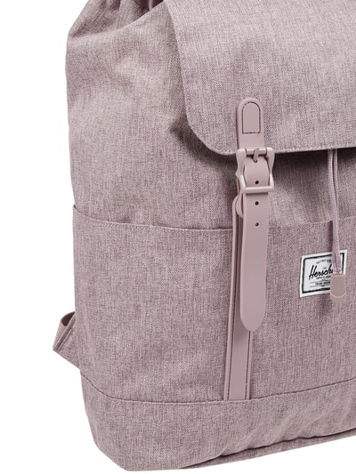 Herschel Rucksack mit Multimediafach Modell 'Retreat'  Flieder Melange 5