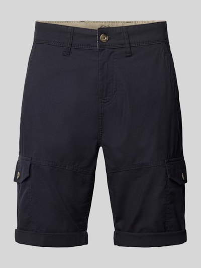 Lerros Korte broek met cargozakken Zwart - 2