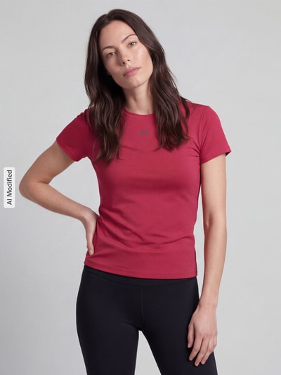 Under Armour Regular Fit Sport-T-Shirt mit Logo-Print  Hellrot 3