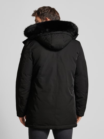 Guess Parka mit Kunstfellbesatz Black 5