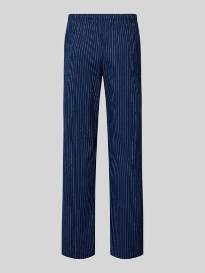 SCHIESSER Relaxed Fit Pyjama-Hose mit Viskose-Anteil Marine 3
