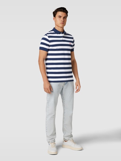 Polo Ralph Lauren Koszulka polo w paski Granatowy 1