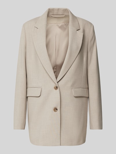 Selected Femme Blazer mit Reverskragen Modell 'RITA' Beige 1