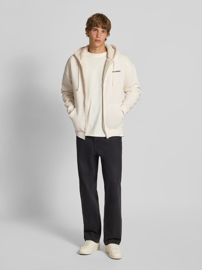 REVIEW Sweatjacke mit Kapuze Ecru 1