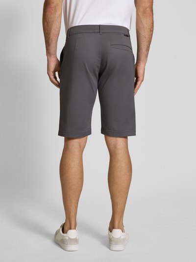 Tom Tailor Denim Regular fit bermuda's van katoenmix Antraciet - 5