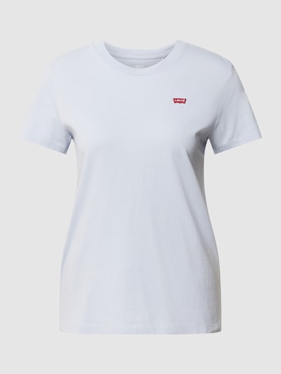 Levi's® T-Shirt mit Label-Patch Modell 'PERFECT TEE' Hellblau 2