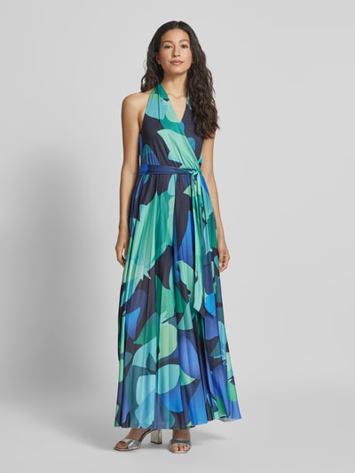 GUIDO MARIA KRETSCHMER WOMAN Kombinezon w kopertowym stylu model ‘Majella’ Ciemnoniebieski 4