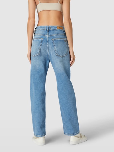 LTB Jeansy o kroju relaxed fit z wysokim stanem i dodatkiem streczu model ‘Myla Zip’ Błękitny 5