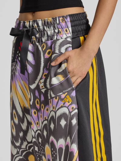 adidas Sportswear Midirock mit Animal-Print Modell 'Farm' Lila 3