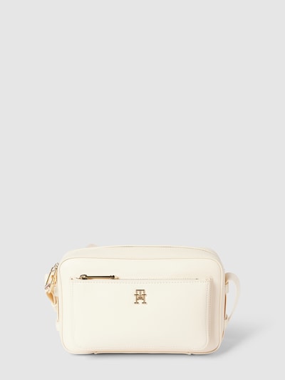 Tommy Hilfiger Cameratas met logo-applicatie, model 'ICONIC' Offwhite - 2